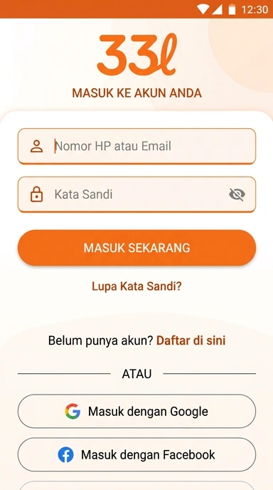 Panduan Masuk Akun 33l untuk Pengguna Android