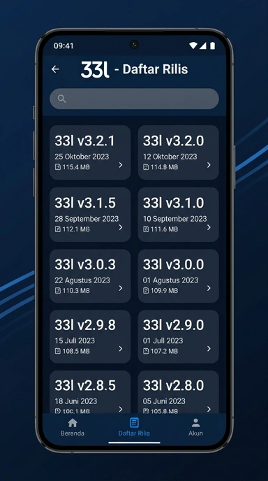 Riwayat Versi 33l Untuk Pengguna Android