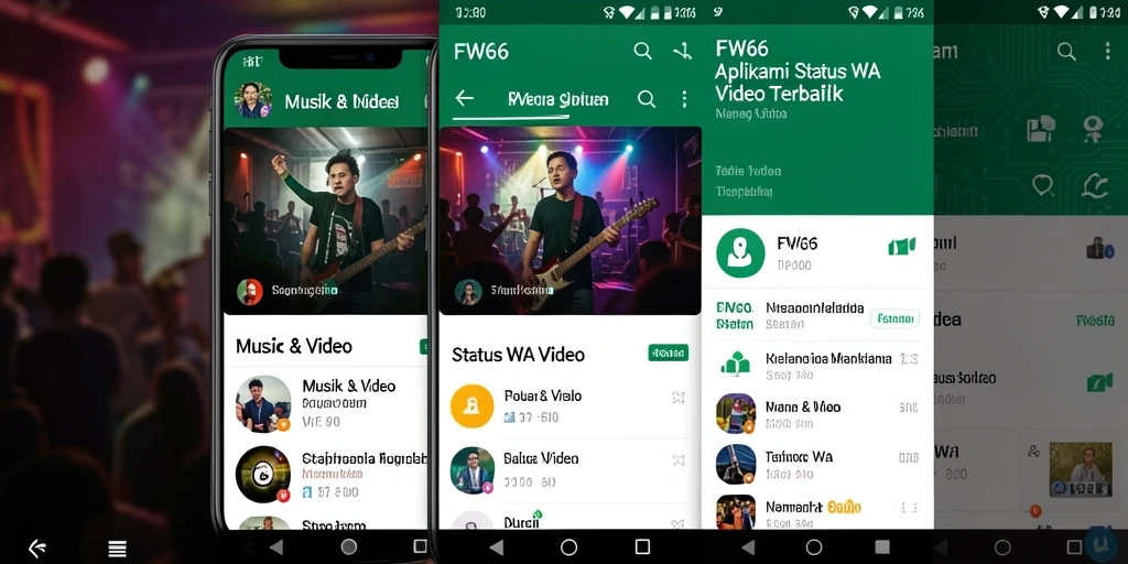 Tampilan antarmuka FW66 yang user-friendly dan menarik.