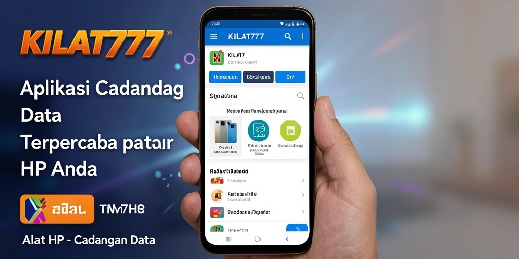 Tampilan antarmuka KILAT777 yang sederhana dan fungsional untuk pencadangan data.